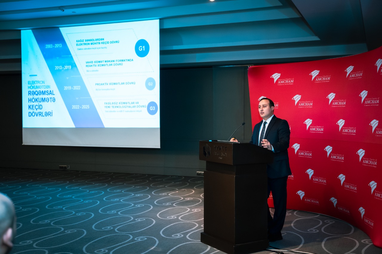EHİM “AmCham”ın üzvləri üçün təqdimat keçirib