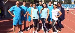 Data Processing Center team became winner in athletics 